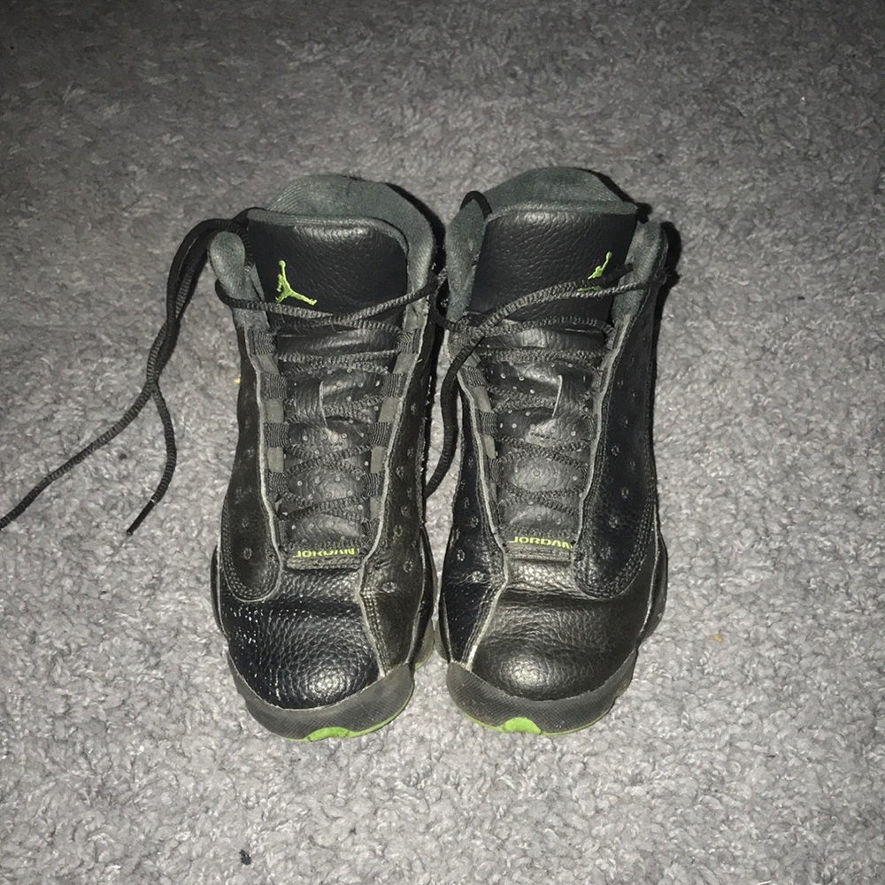 Jordan 13’s Retro - Black Altitude Green